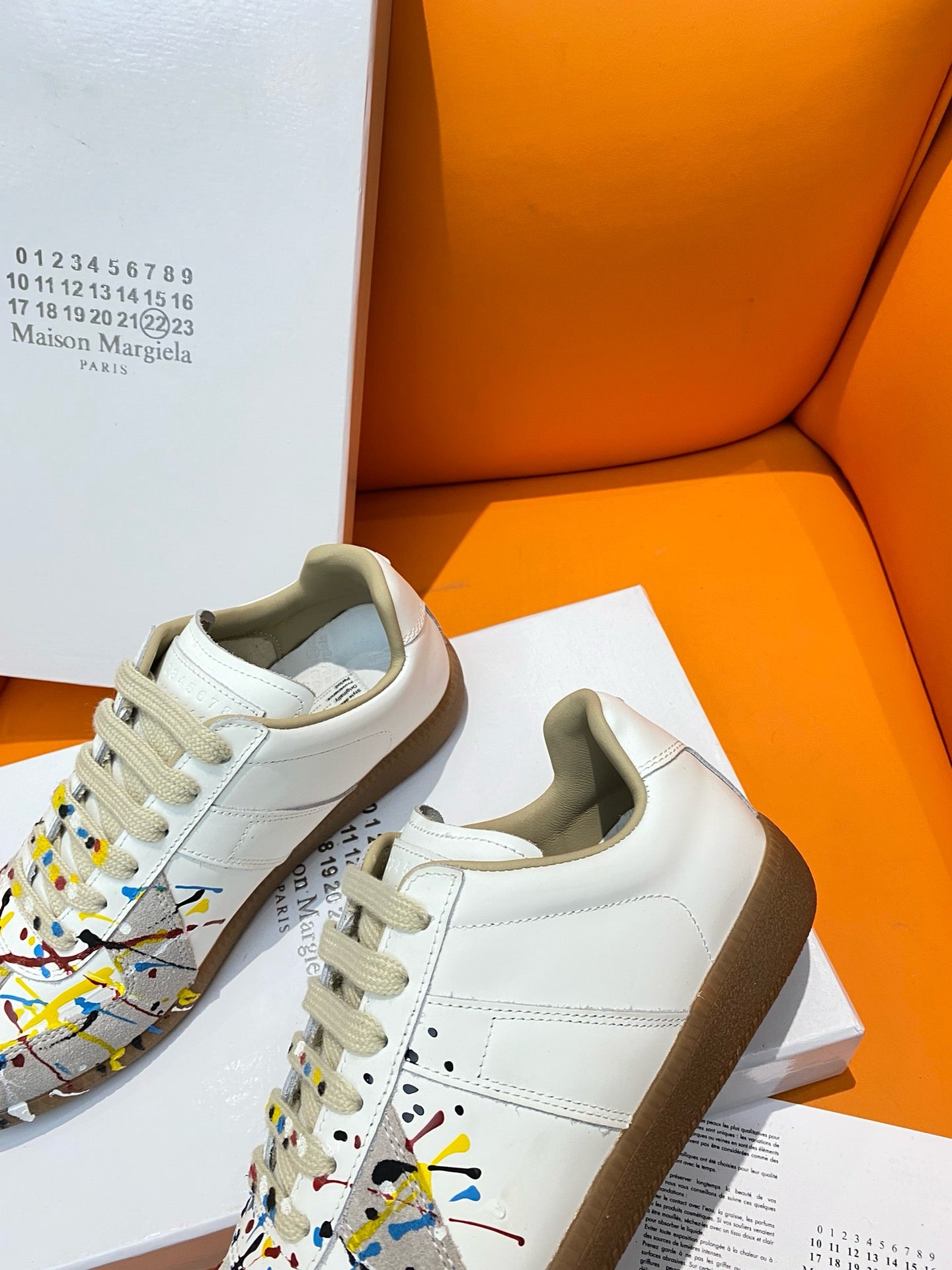 MAISON MARGIELA Color chips Sneakers (Varios Colores)