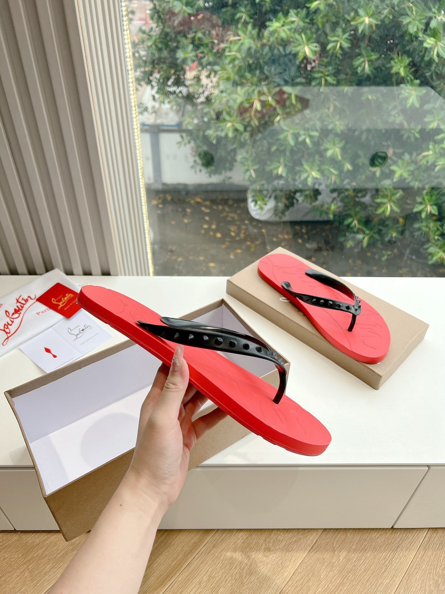 LOUBOUTIN SANDALS