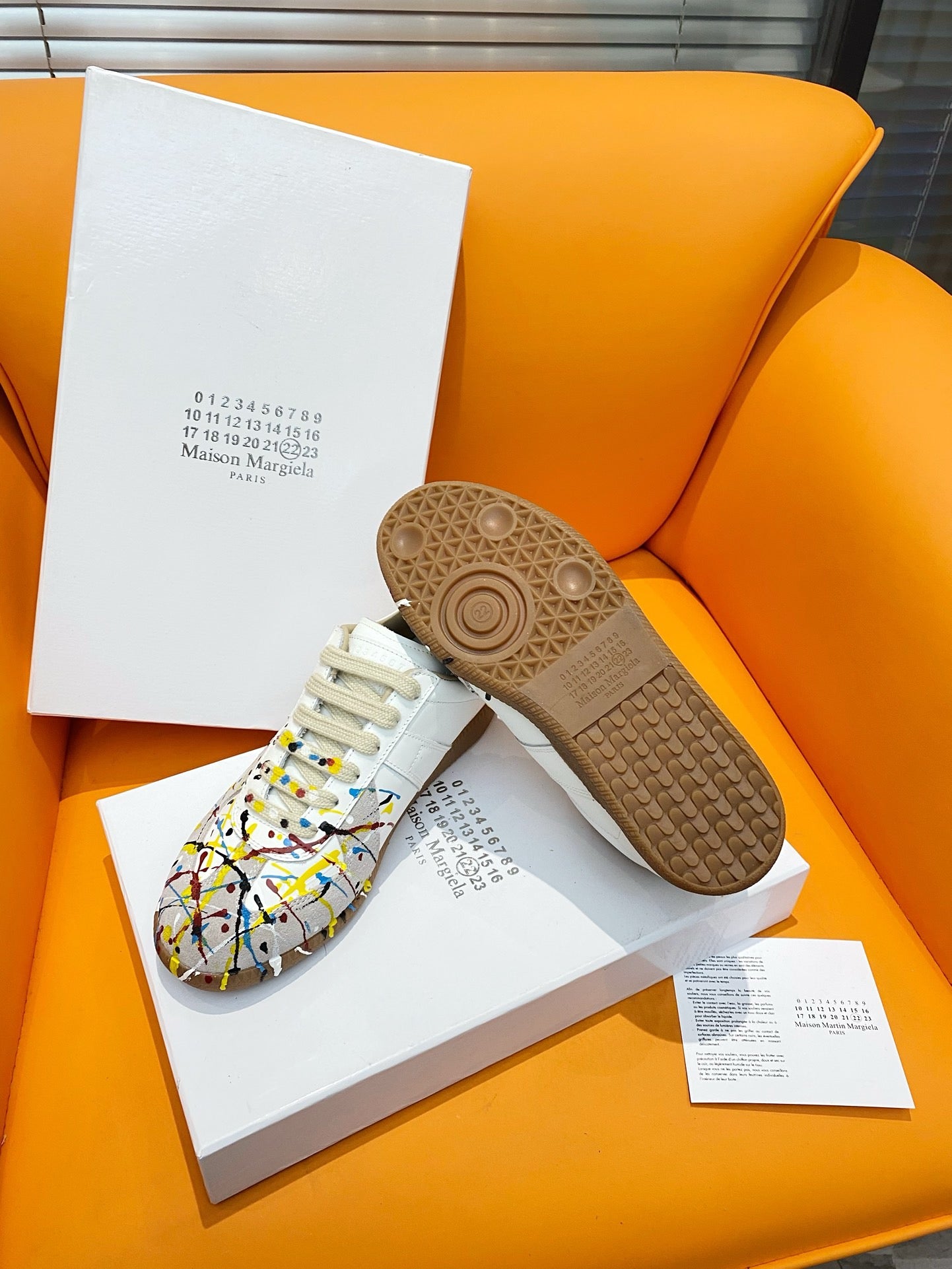 MAISON MARGIELA Color chips Sneakers (Varios Colores)