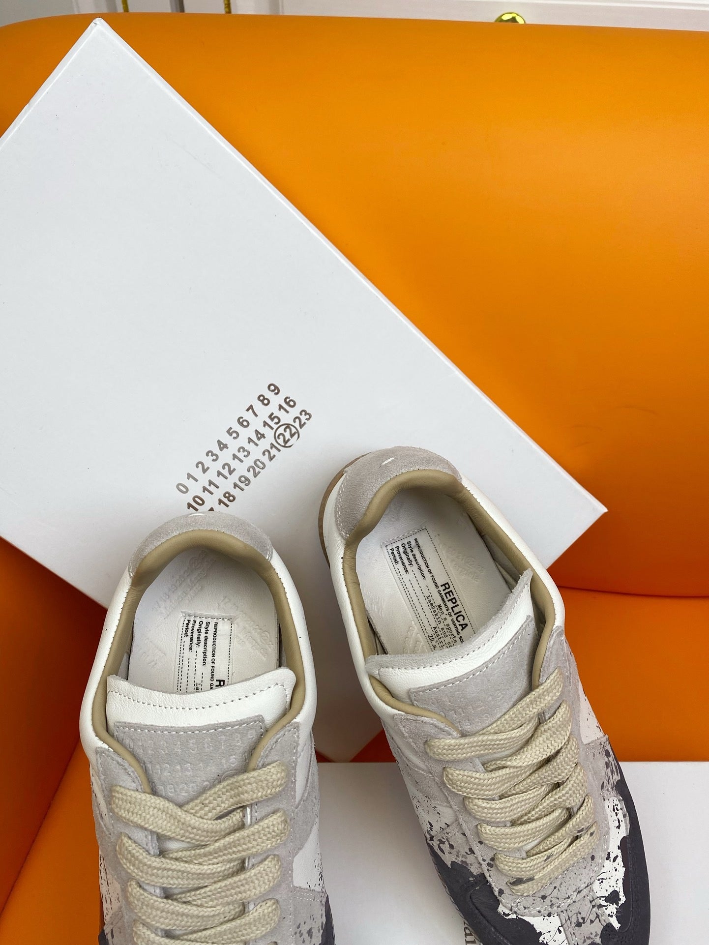 MAISON MARGIELA Color chips Sneakers (Varios Colores)