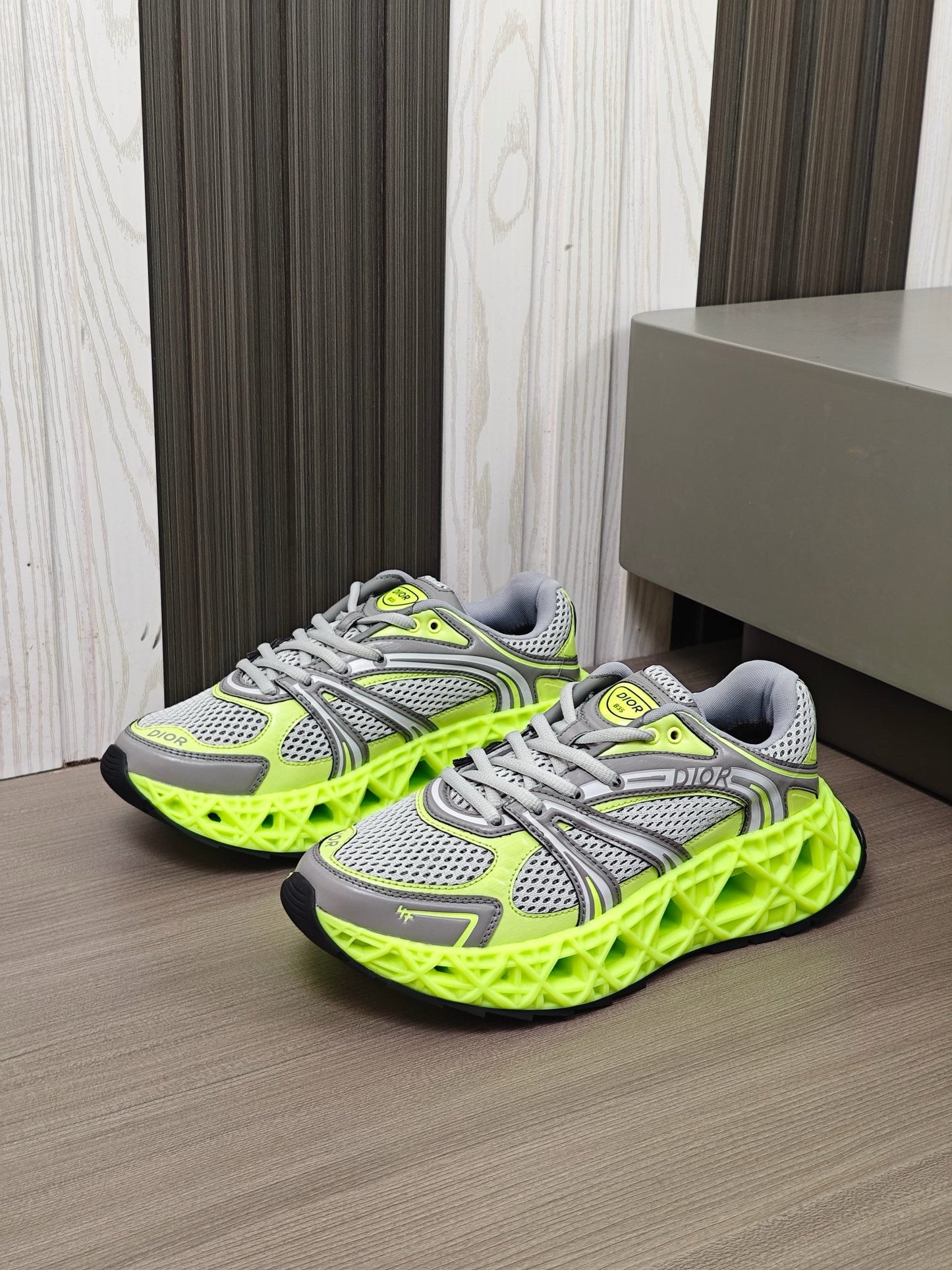 Dior B35 NXXT Sneaker - Gris/Verde