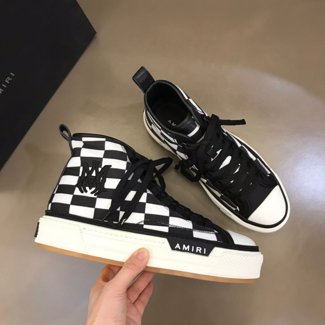 AMIRI Court High Checkerboard
