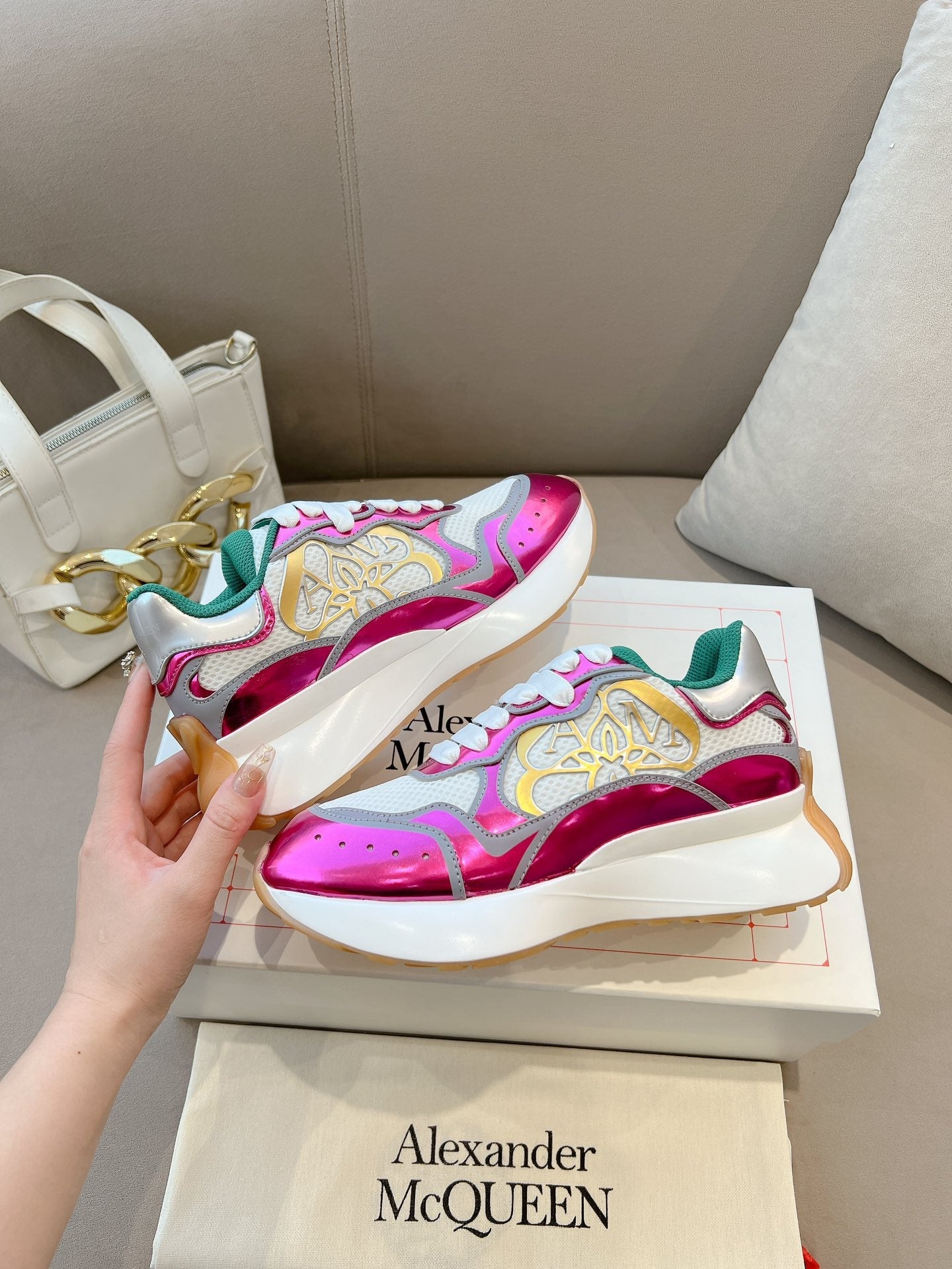 Alexander McQueen Sprint Runner Sneakers