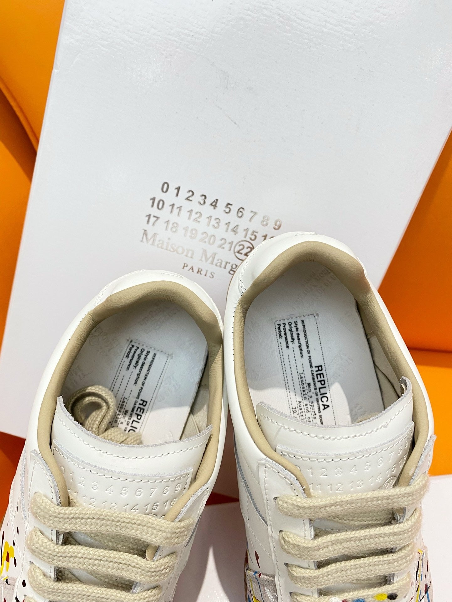 MAISON MARGIELA Color chips Sneakers (Varios Colores)