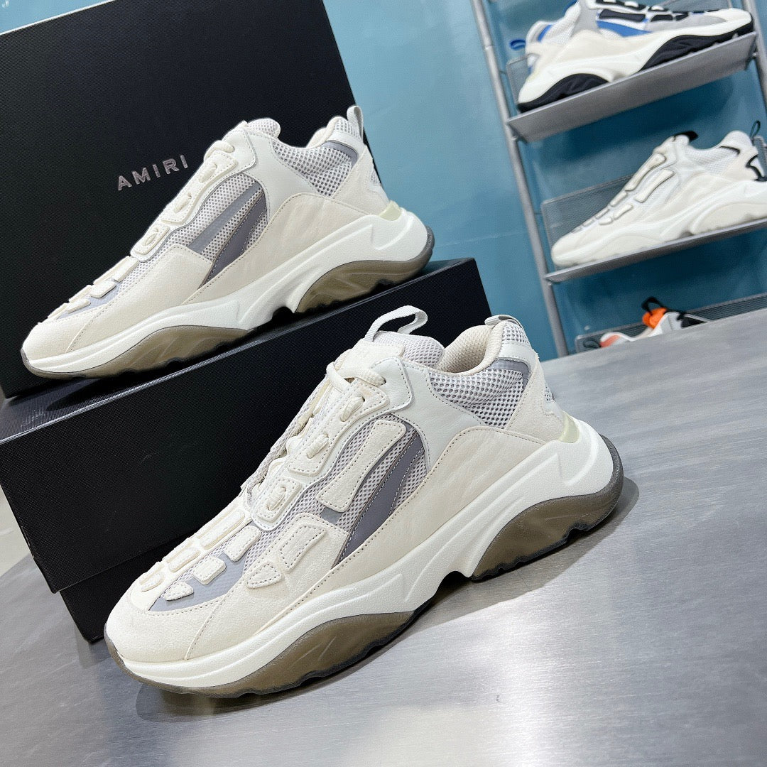 AMIRI Bone Runner / White Grey
