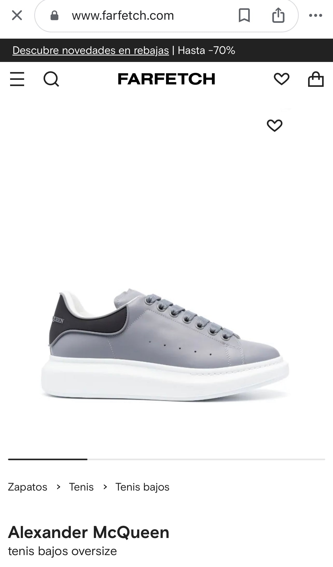 Alexander McQueen Oversized Sneakers Larry