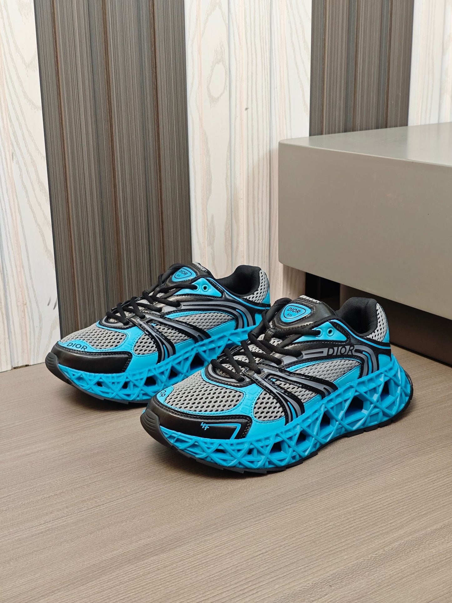 Dior B35 NXXT Sneaker - Azul/Negro