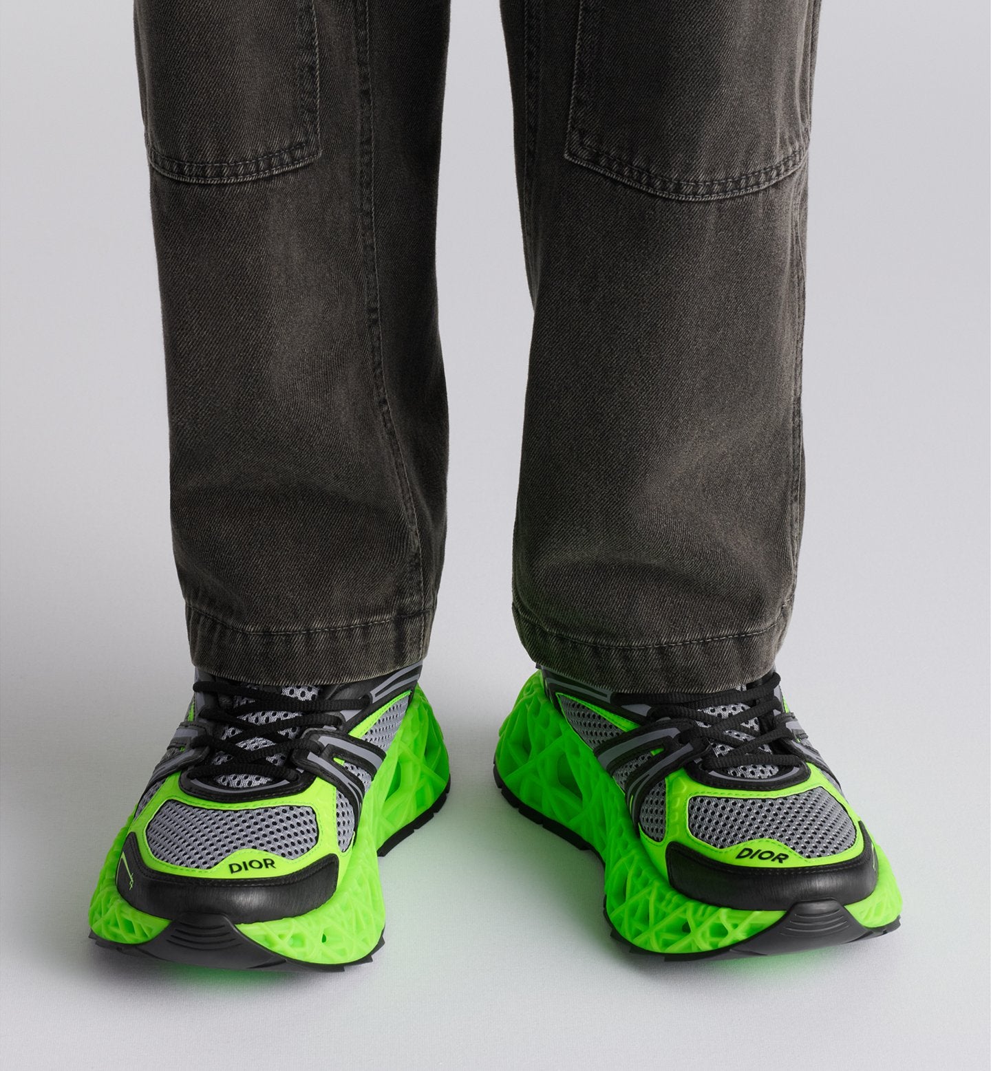 Dior B35 NXXT Sneaker - Verde/Gris/Negro