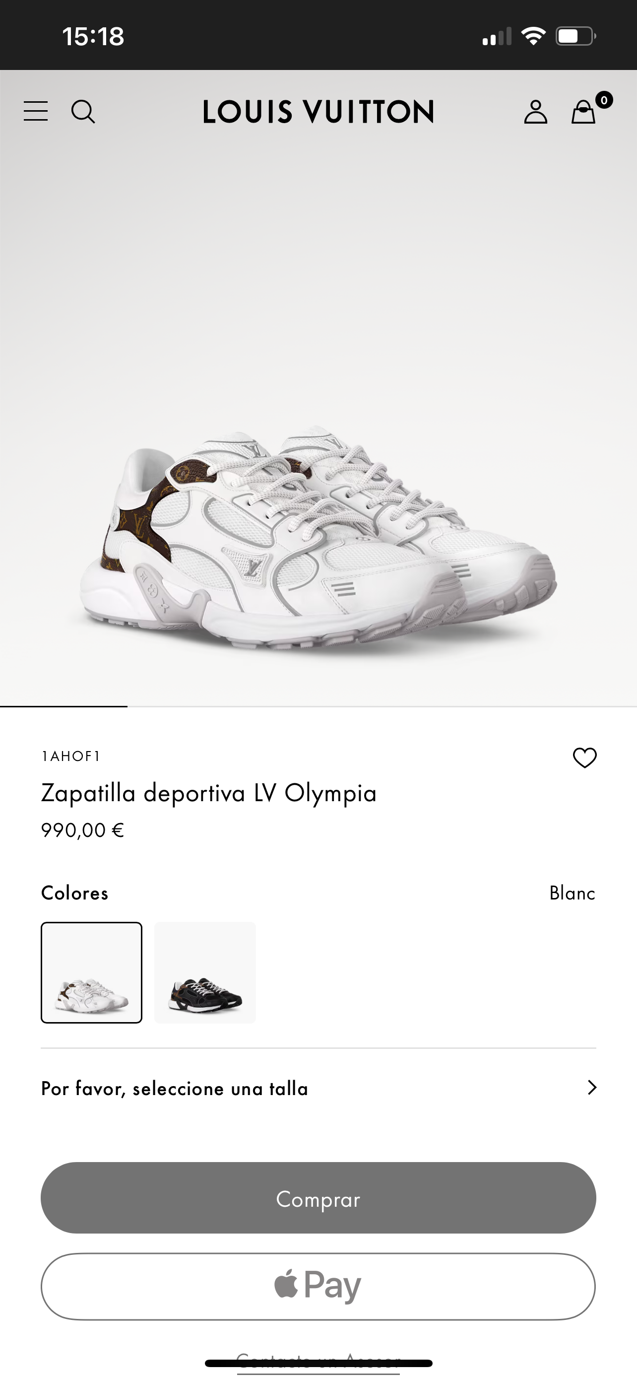 LV 1AHOFH Zapatilla deportiva LV Olympia