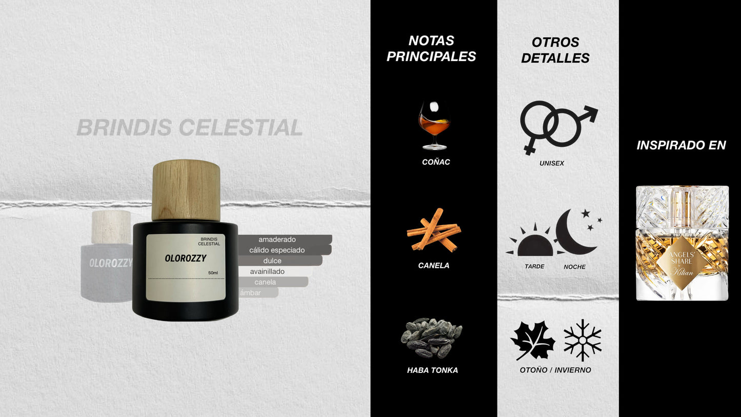 BRINDIS CELESTIAL Parfum - Inspirado en Angels Share by Kilian