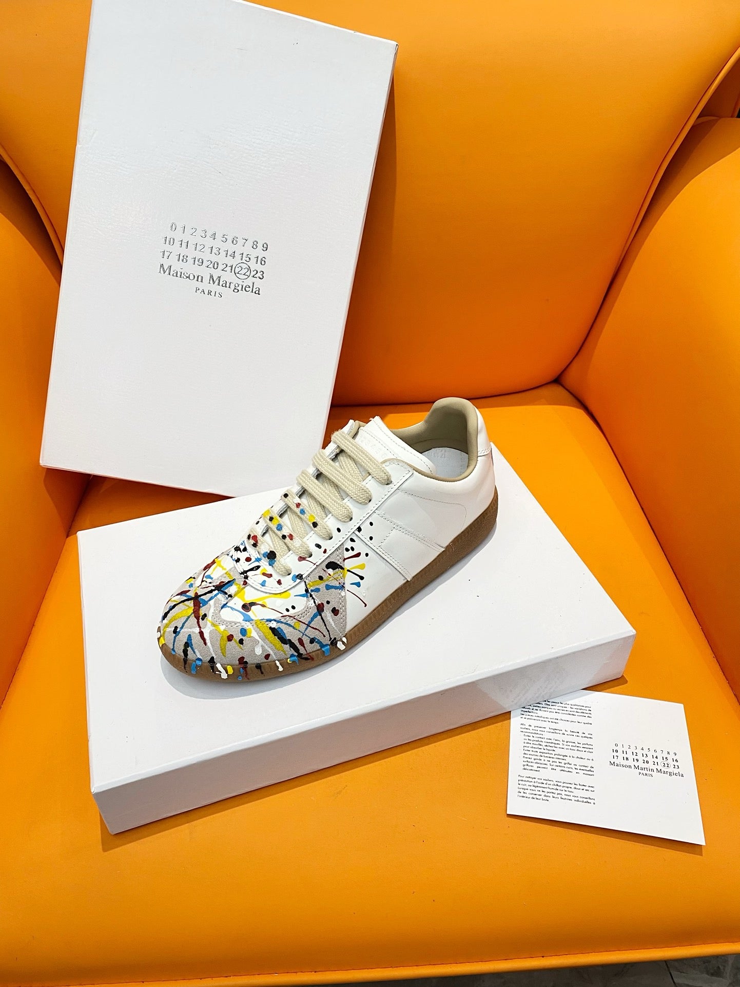 MAISON MARGIELA Color chips Sneakers (Varios Colores)