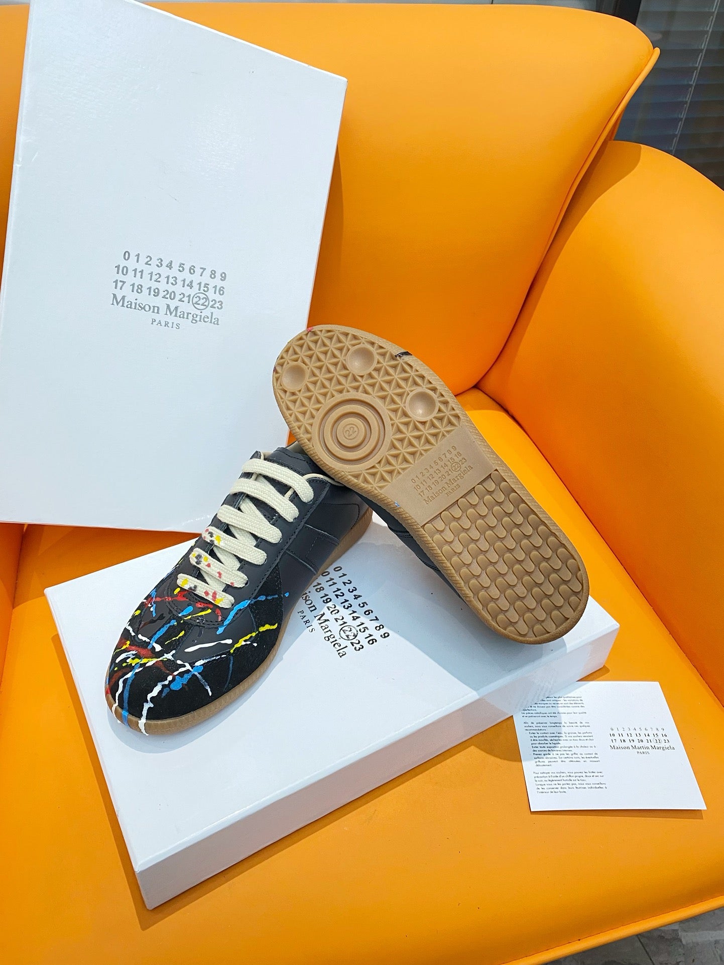 MAISON MARGIELA Color chips Sneakers (Varios Colores)