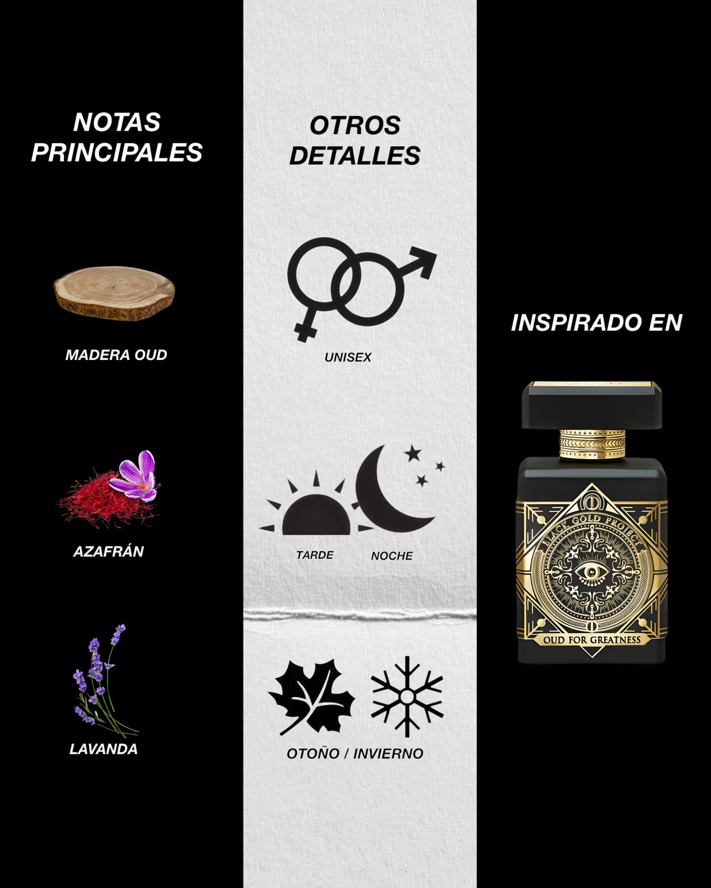 REINO SANTO Parfum - Inspirado en Oud for Greatness Initio Parfums Prives