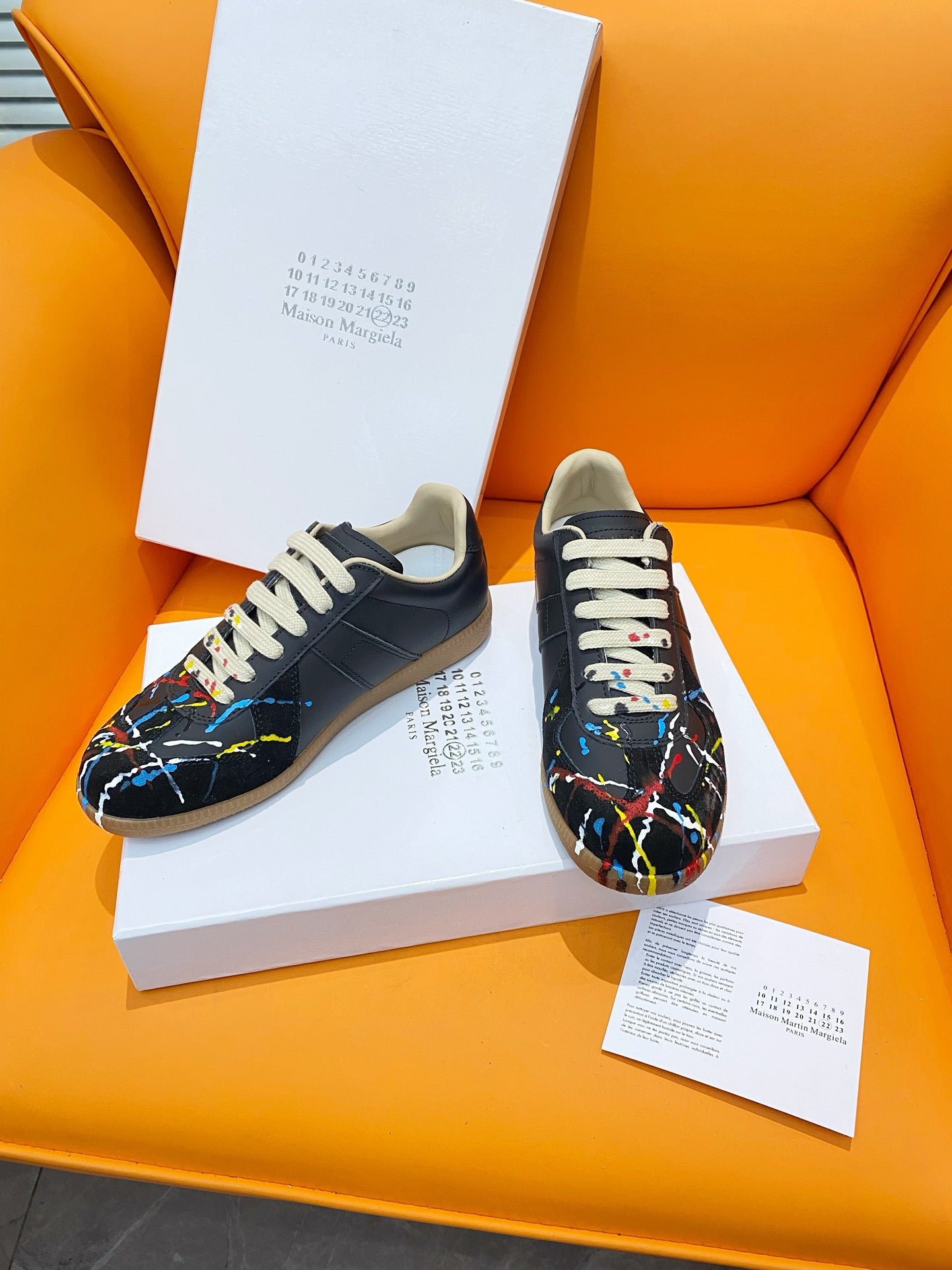 MAISON MARGIELA Color chips Sneakers (Varios Colores)