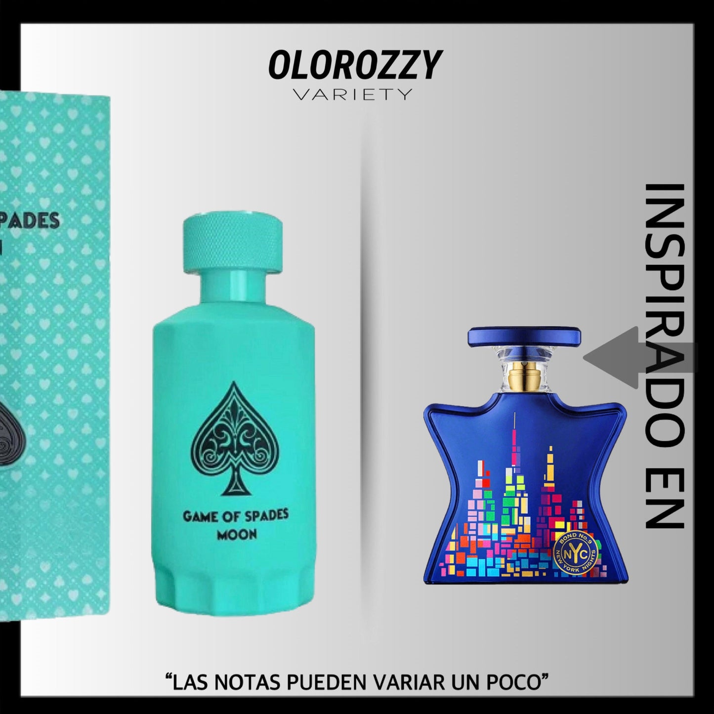 DECANT U - Jo Milano Game Of Spades MOON