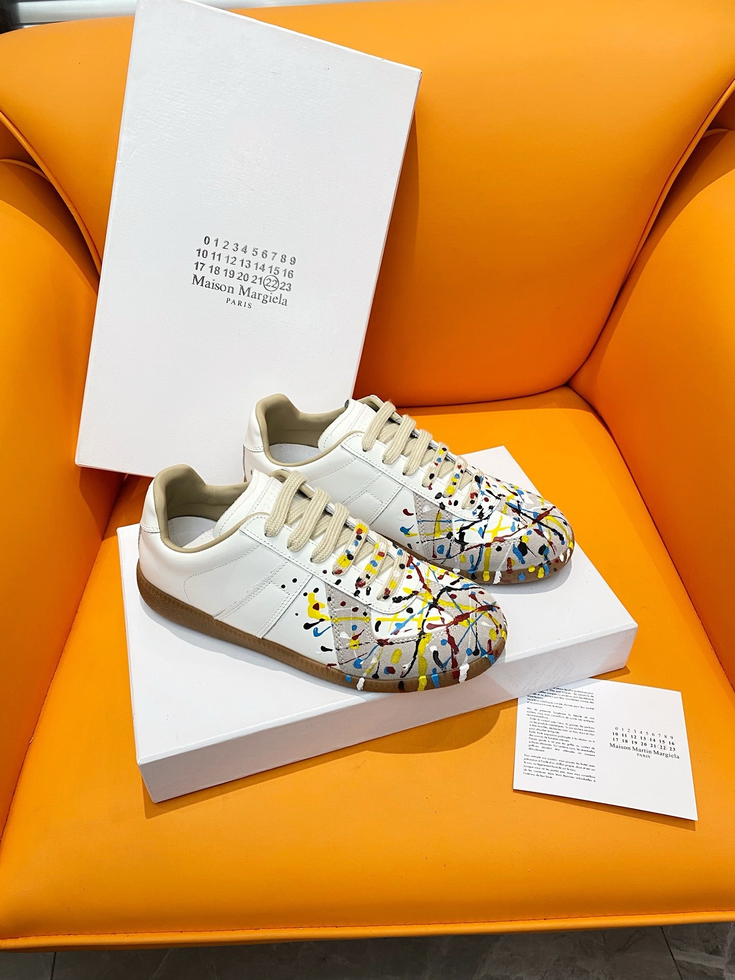MAISON MARGIELA Color chips Sneakers (Varios Colores)