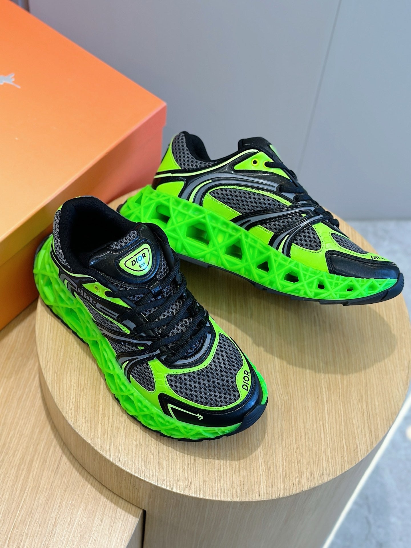 Dior B35 NXXT Sneaker - Verde/Gris/Negro