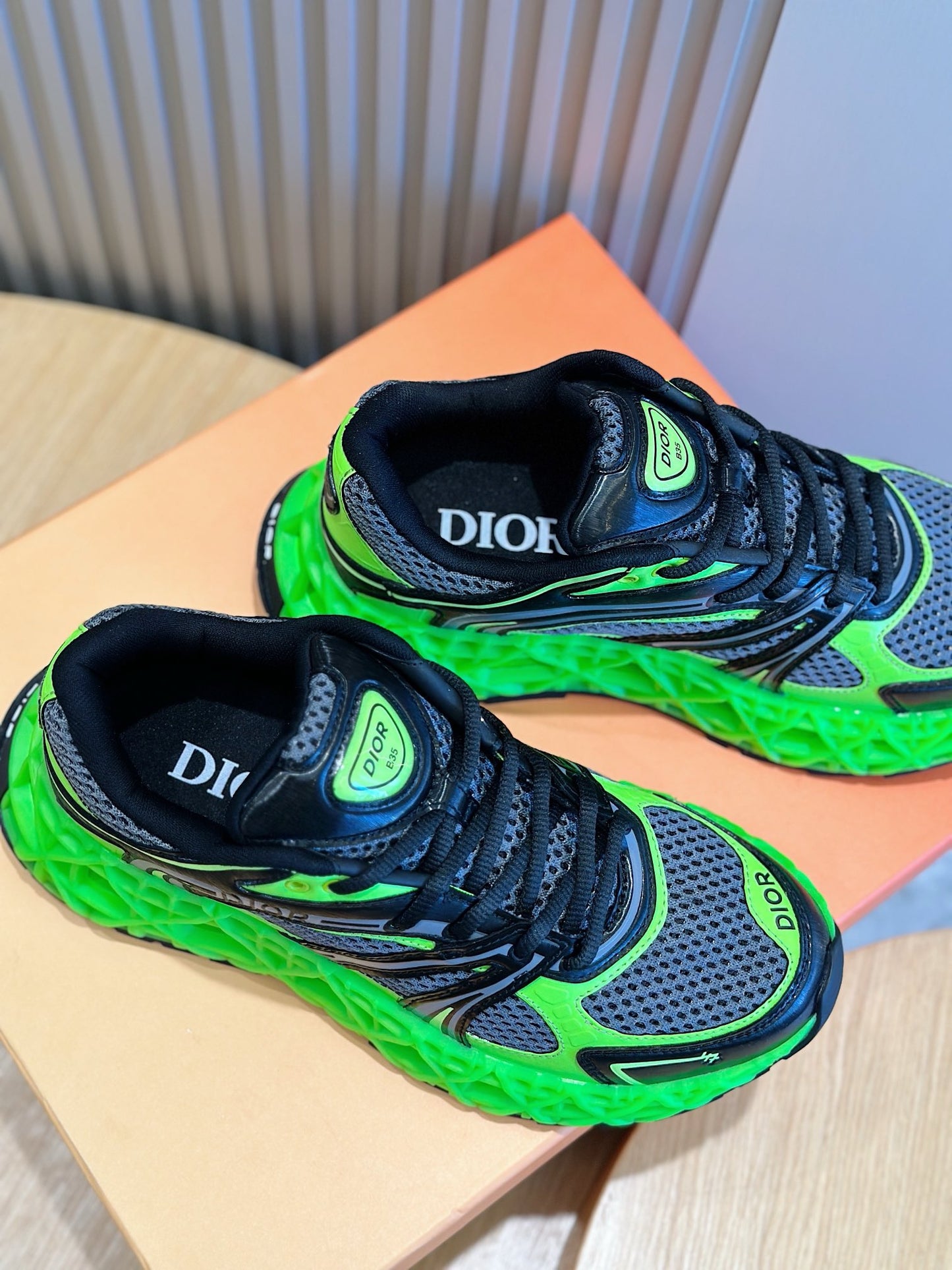 Dior B35 NXXT Sneaker - Verde/Gris/Negro