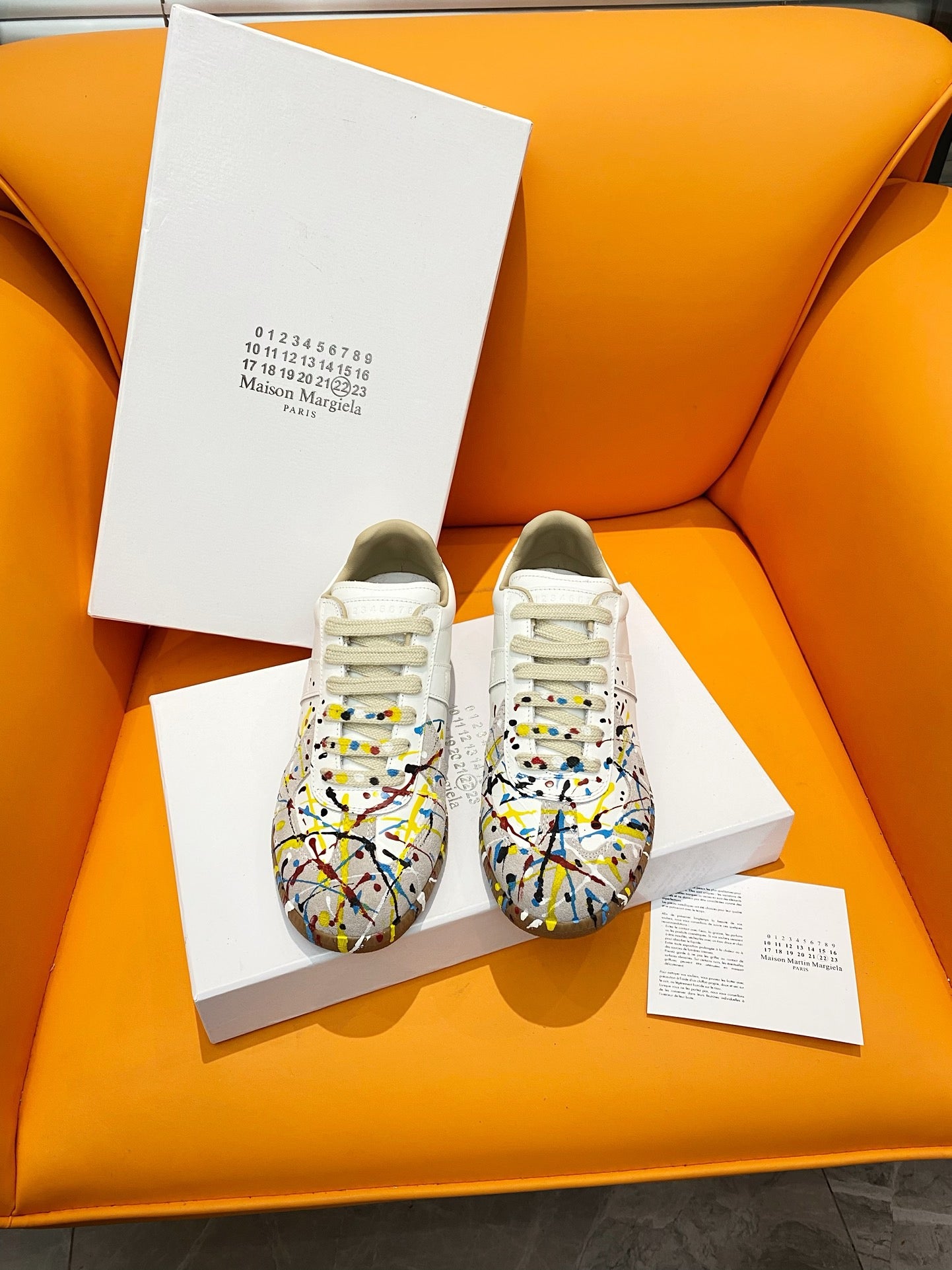MAISON MARGIELA Color chips Sneakers (Varios Colores)