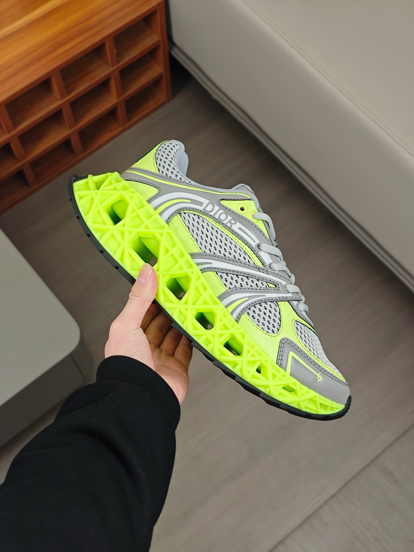 Dior B35 NXXT Sneaker - Gris/Verde