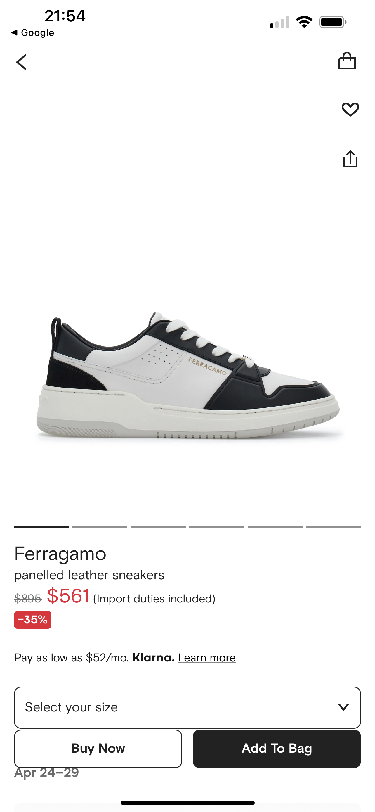 FERRAGAMO Panelled Sneakers (VARIOS COLORES)