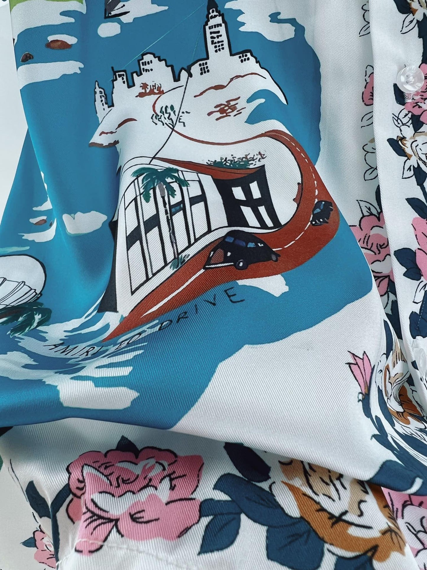 AMIRI CAMISA HAWAIIAN BOWLING