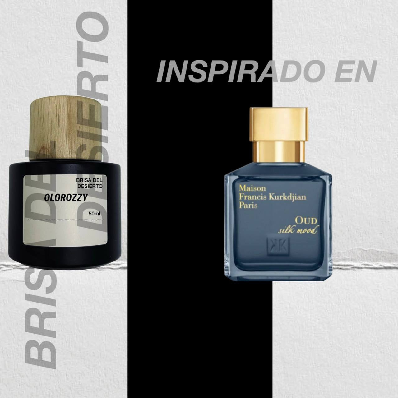 BRISA DEL DESIERTO Parfum - Inspirado en OUD Silk Mood de Maison Francis Kurkdjian