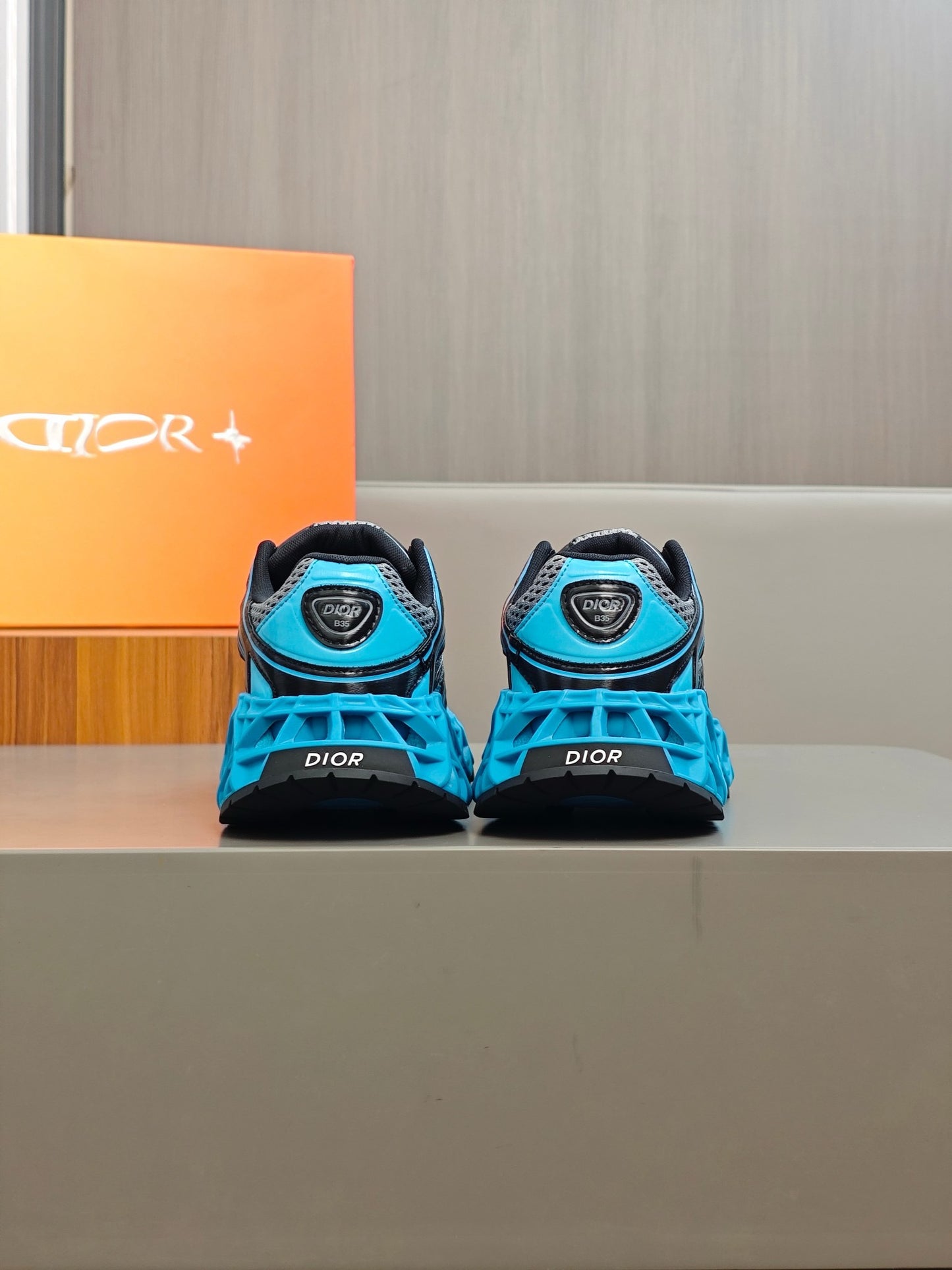 Dior B35 NXXT Sneaker - Azul/Negro