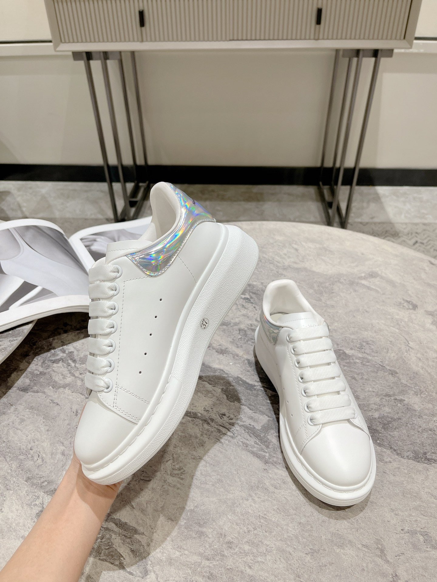 Alexander McQueen Oversized Sneakers Larry