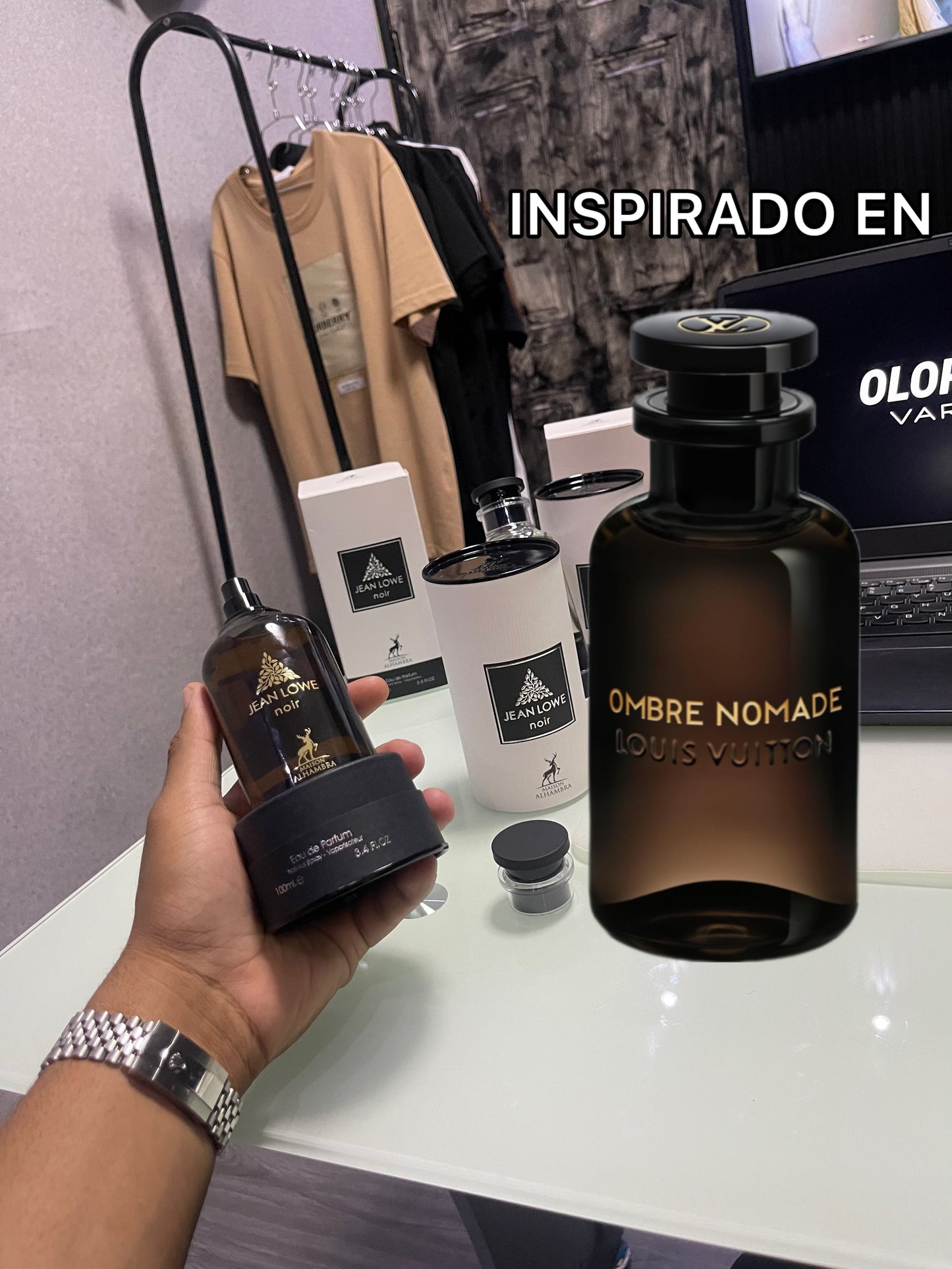 DECANT H - Maison Alhambra - JEAN LOWE Noir