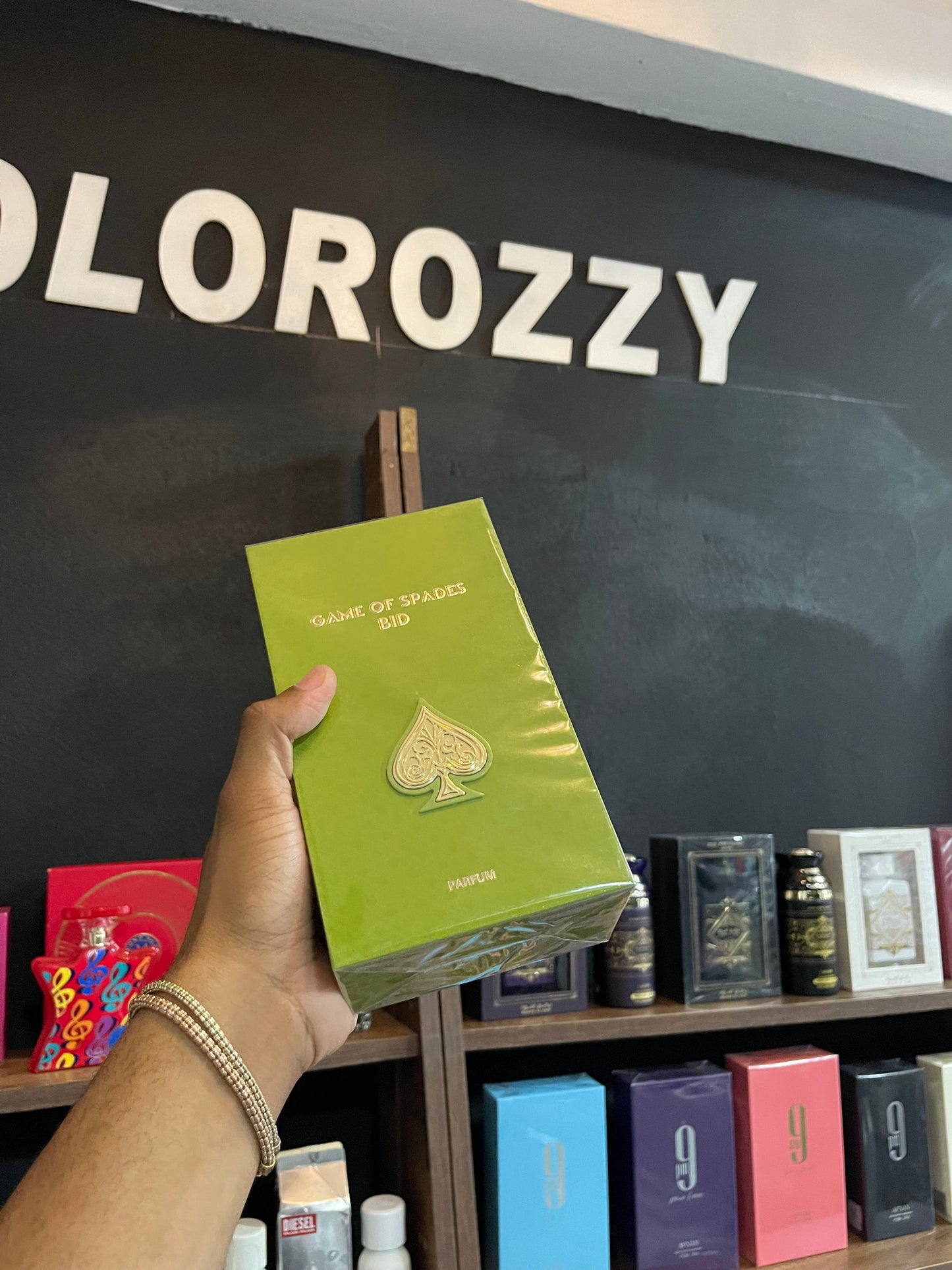 JO MILANO "GAME OF SPADES BID"