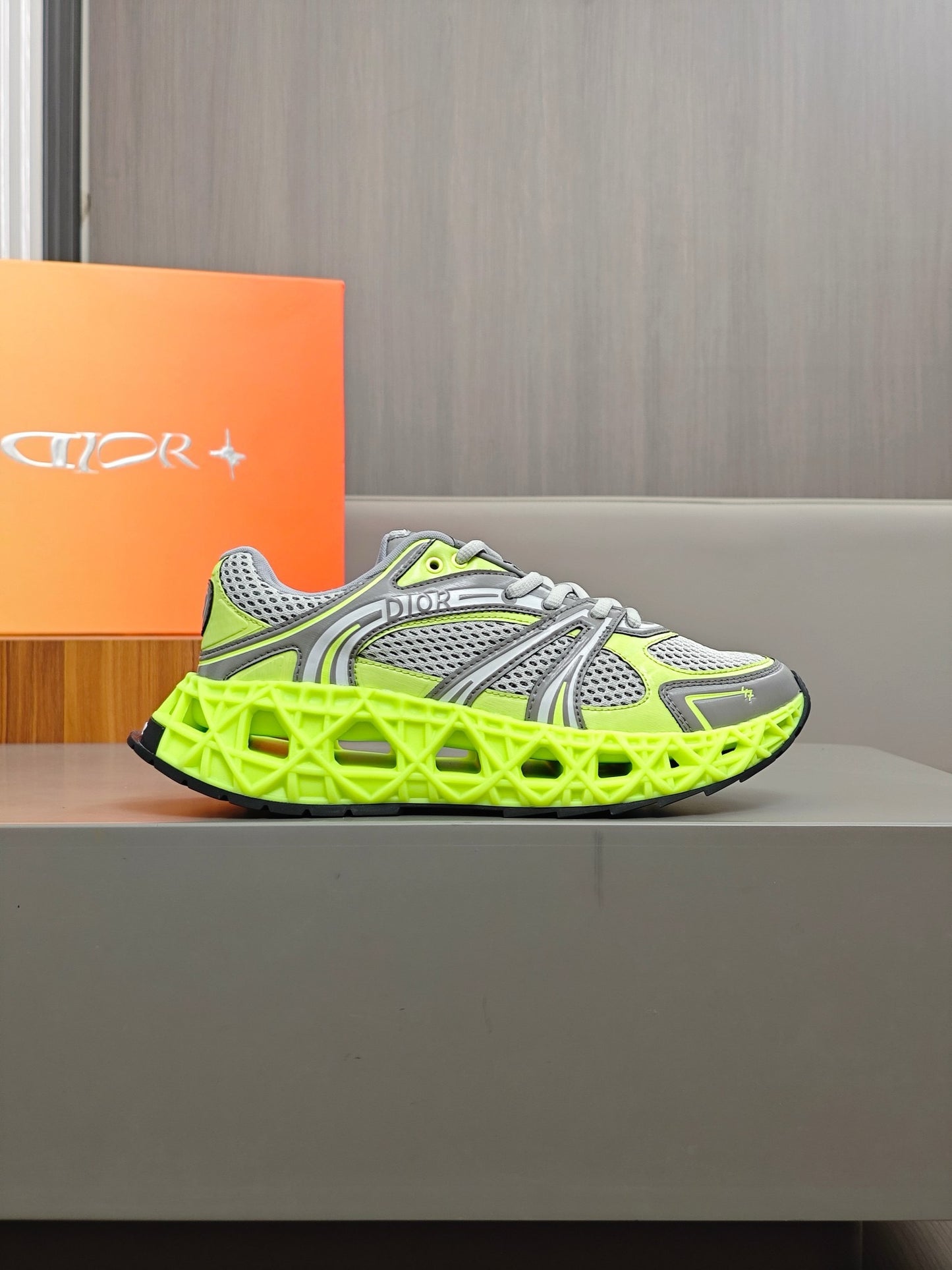 Dior B35 NXXT Sneaker - Gris/Verde