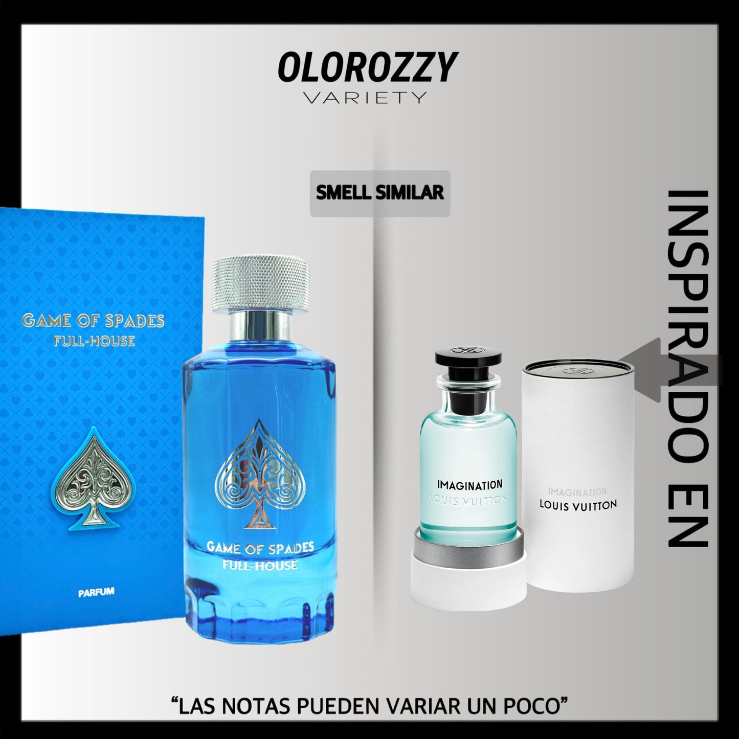 DECANT U - Jo Milano Game Of Spades FULL HOUSE