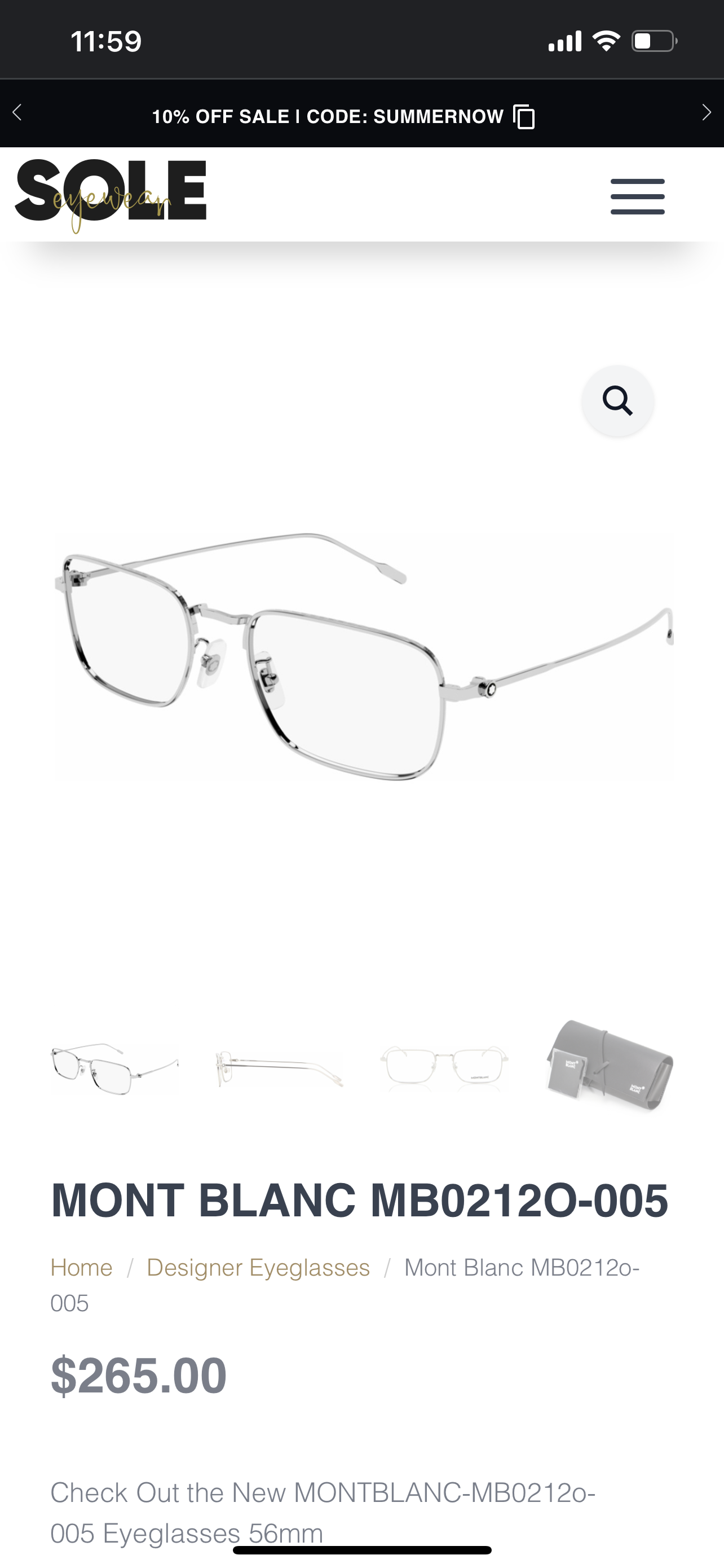 MONTBLANC MB0212O-005