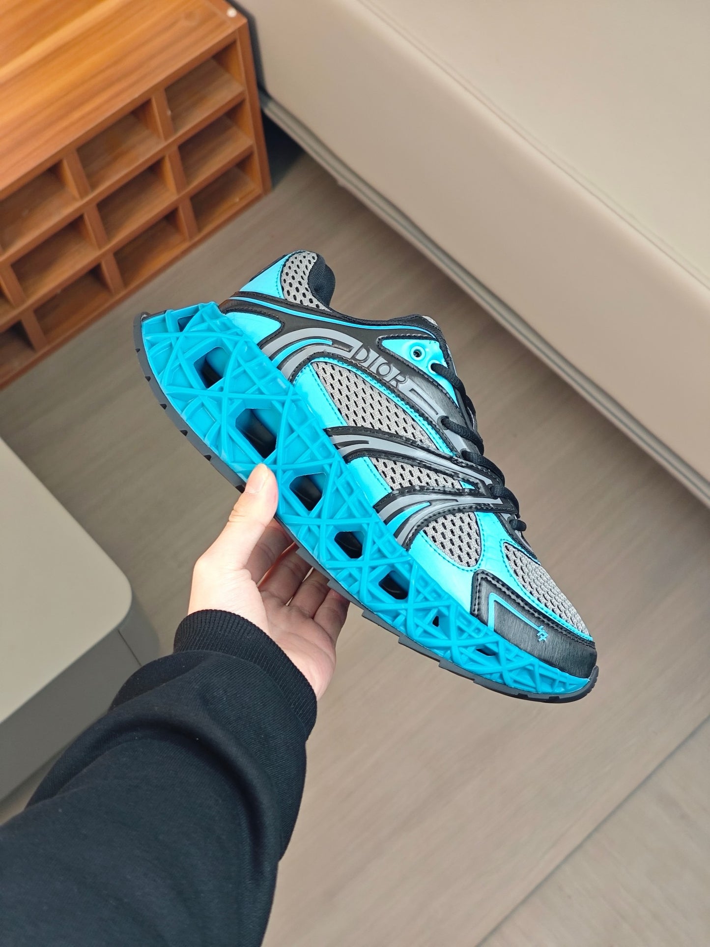 Dior B35 NXXT Sneaker - Azul/Negro