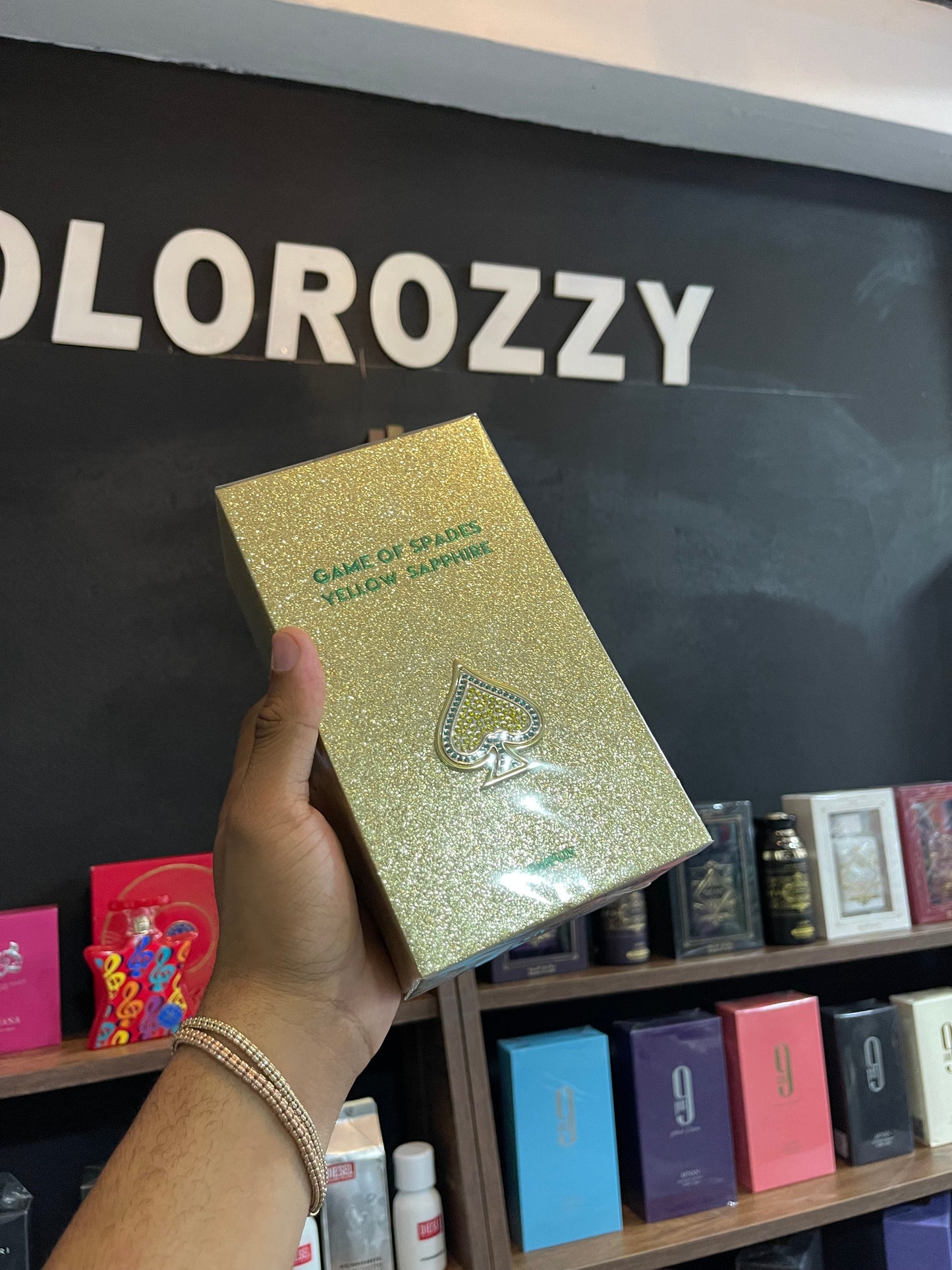 Jo Milano Game Of Spades YELLOW SAPHIRE EDP 3.4oz 100ML