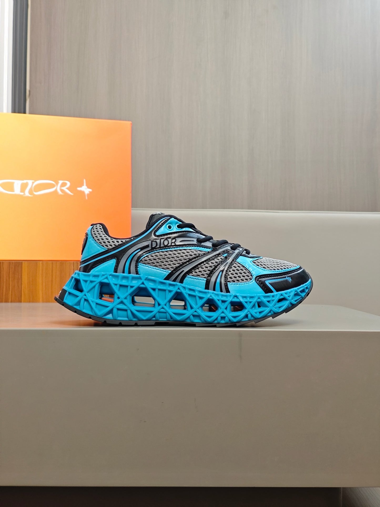 Dior B35 NXXT Sneaker - Azul/Negro
