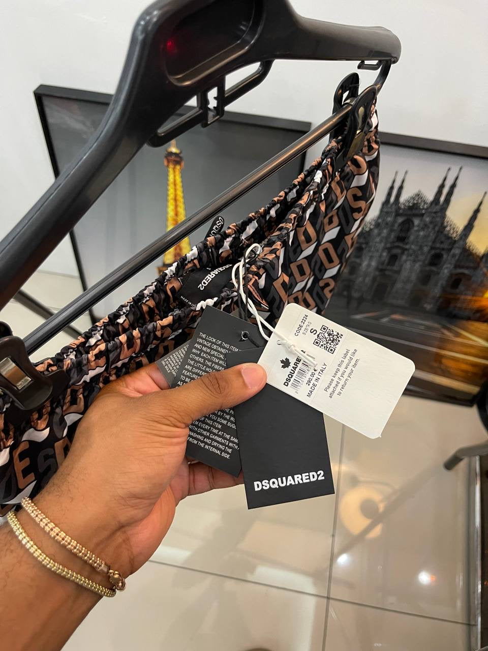 BOTH00057 DSQ SHORT PANTS