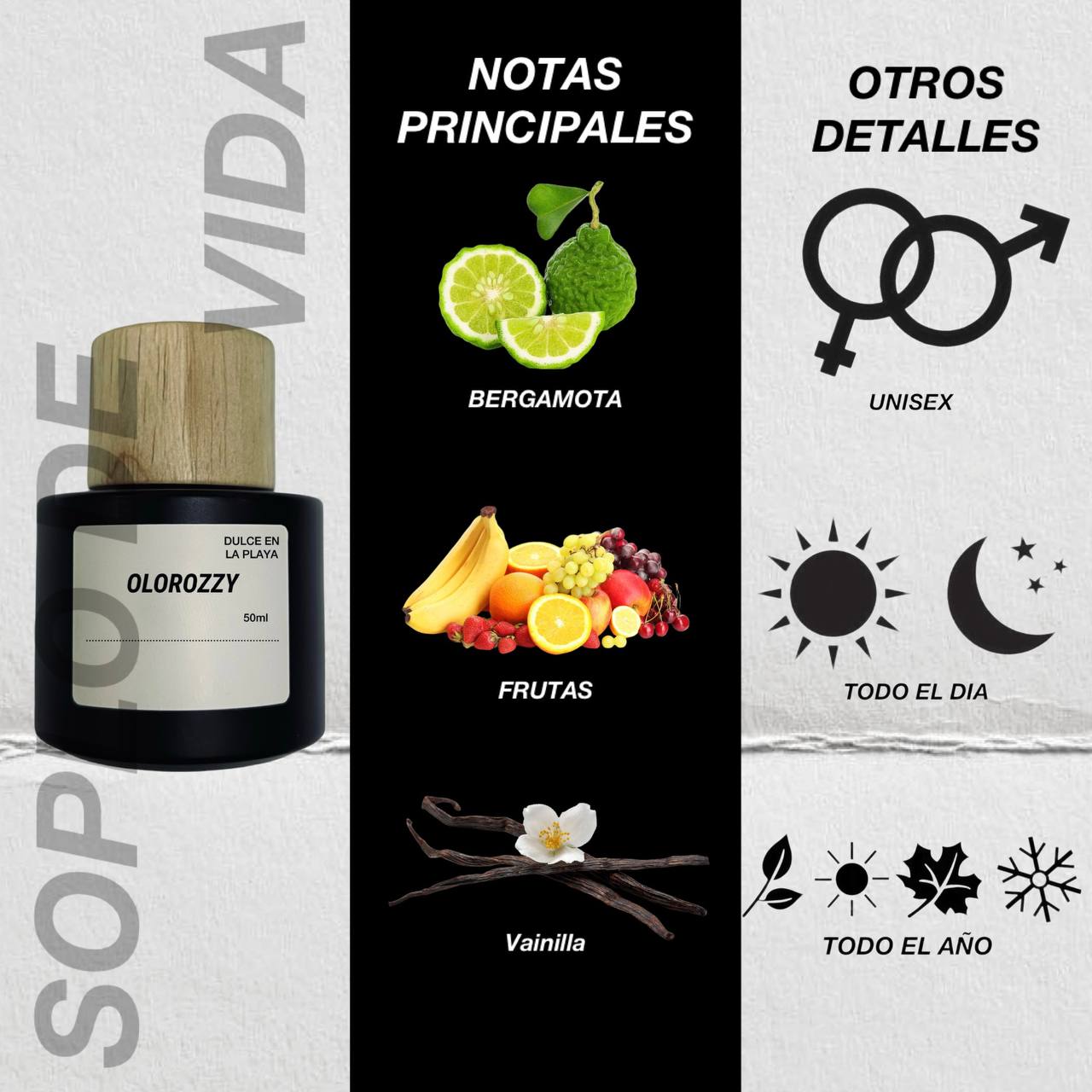 SOPLO DE VIDA Parfum - Inspirado en Erba Pura de Xerjoff