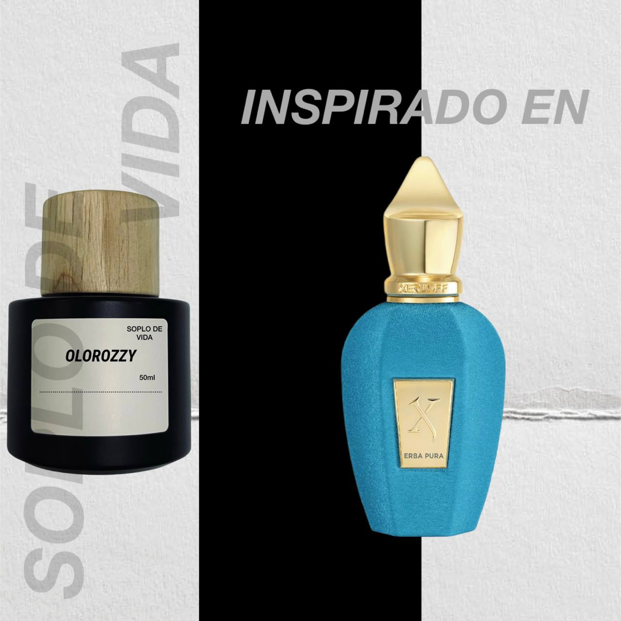 SOPLO DE VIDA Parfum - Inspirado en Erba Pura de Xerjoff