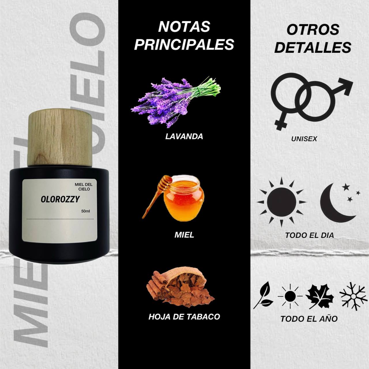 MIEL DEL CIELO Parfum - Inspirado en Naxos de Xerjoff