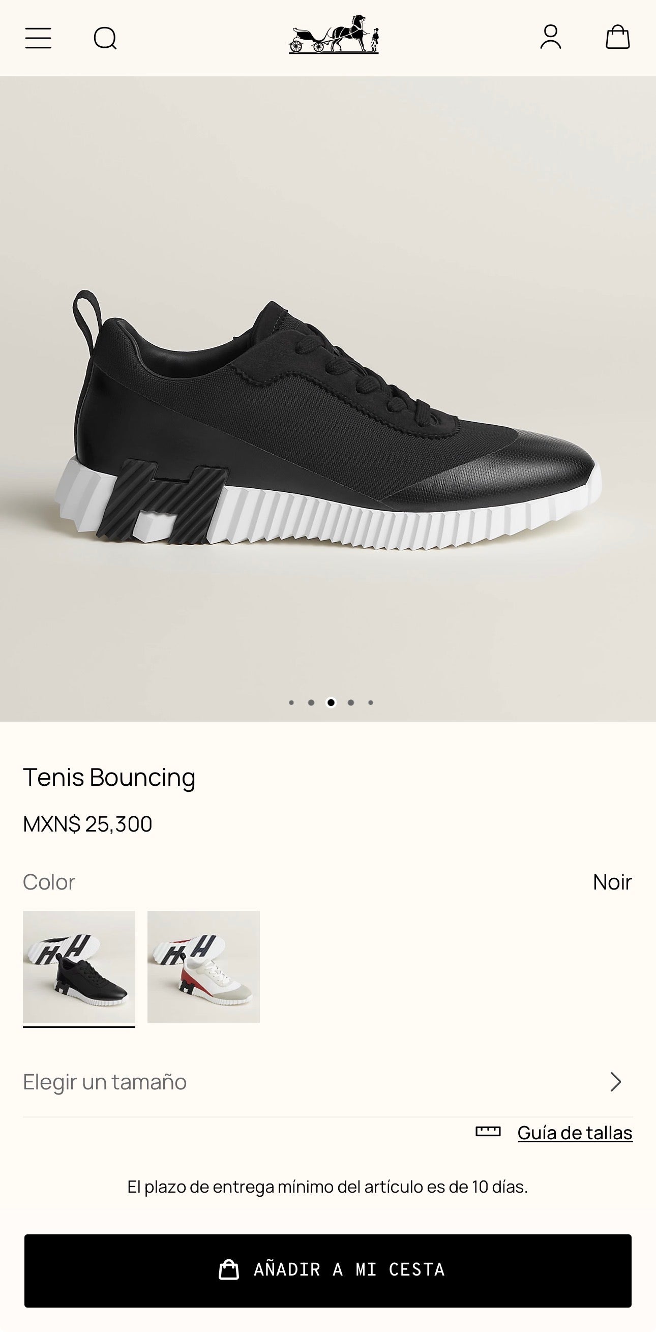 HERMES Bouncing sneaker (VARIOS)