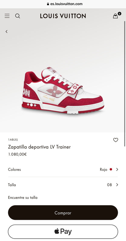 LV Trainer Sneaker 1ABLXJ
