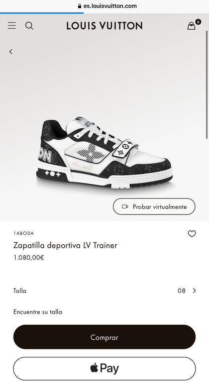 LV Trainer Sneaker 1ABODA