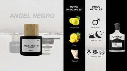 ÁNGEL NEGRO Parfum - Huele como Creed Aventus