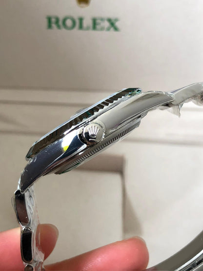 Rolex Datejust 41mm Black Index / Stick Dial on Oyster Bracelet