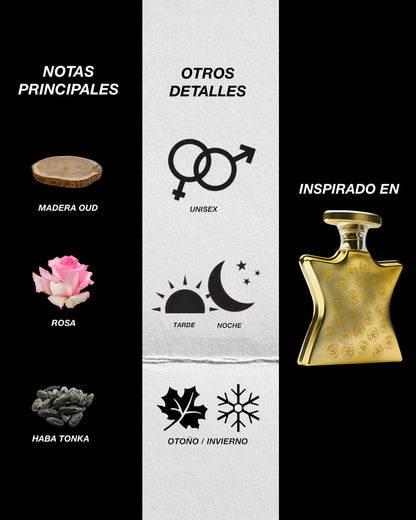 CALLES DE ORO - Huele como Signature Gold de Bond no. 9