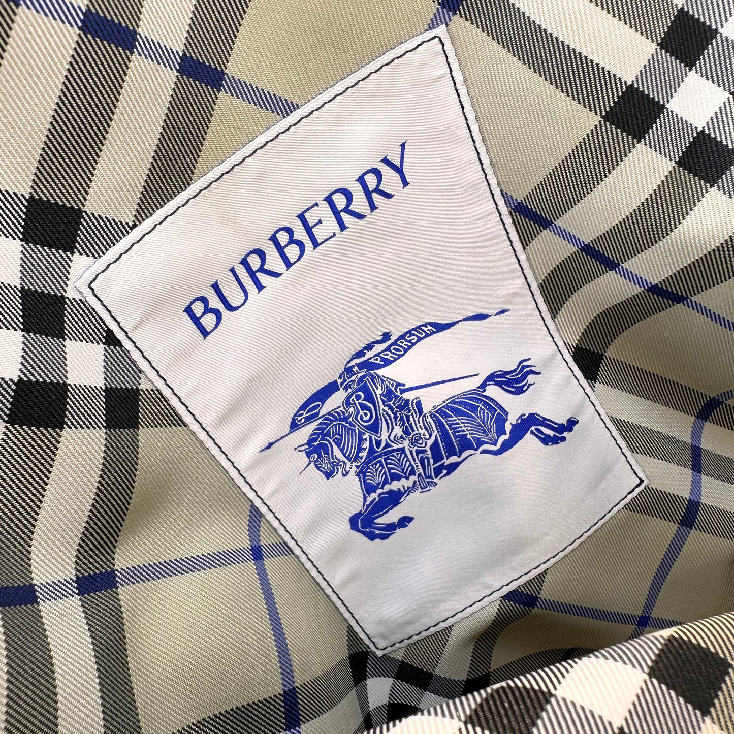 BURBERRY Small Check Backpack