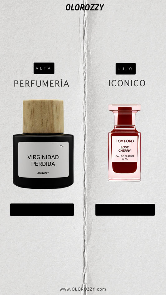 VIRGINIDAD PERDIDA Parfum - Inspirado en Lost Cherry de Tom Ford