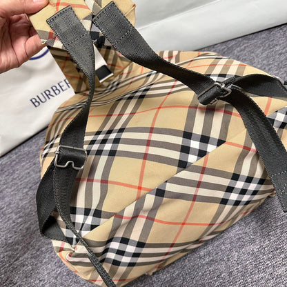 BURBERRY Small Check Backpack